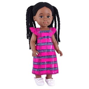 Muñeca Negra Personalizada 2026, Muñeca Bebé de 14.5 Pulgadas con Ropa, Muñeca Africana de Silicona Realista Lavable, Juguete para Niñas - Product Image 5