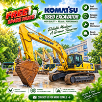 Excavator Crawler Hidrolik Komatsu PC360-11M0 35 Ton Bekas, Termasuk Suku Cadang Gratis untuk Pekerjaan Proyek Pertambangan dan Pemindahan Tanah