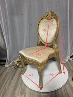 Chaises empilables durables en plastique PP pour événements hôteliers, mariages et restauration