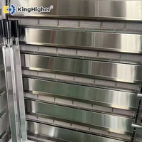 Machine à rôtir le poulet au gaz commerciale en acier inoxydable, four à rôtir à 6 broches pour restaurant de poulet, grill de rue