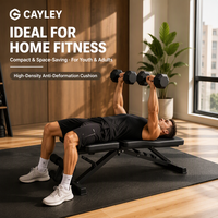 Banc de musculation réglable de qualité commerciale, inclinable multi-angles, pour haltères, idéal pour la maison, la salle de sport, l'entraînement de force et les exercices de fitness