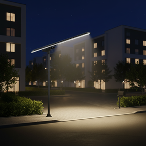 Lampe solaire tout-en-un en aluminium <span class=keywords><strong>super</strong></span> lumineuse 200W 250W avec indice de protection IP66 - Product Image 2