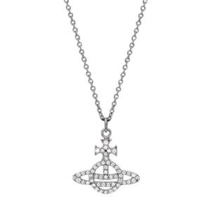 Collar de circonita Saturno de moda Empress Dowager Vivienne, cadena de plata para clavícula, joyería para mujer, venta al por mayor Yuanchen - Product Image 5