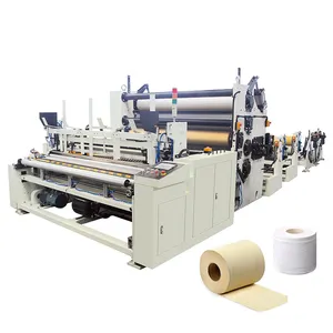 Toiletten papier Serviette Serviette Maschine mit Prägung Voll automatischer Farbdruck Voll automatische Produktions linie Elektrisch FEXIK