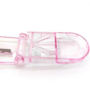 Translucent <b>Tablet</b> Splitter Multi Color Pill Cutter <b>Container</b> High Quality Drug Slicer Safe Blade Medicine Divider Box - Product Image 3