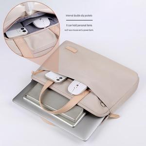 Maletín y Bolso de Mano para Portátil de Viaje para Mujer, 15.6 Pulgadas, Impermeable, Resistente a Impactos, Poliéster Ligero y Portátil - Product Image 6