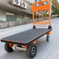 Carretilla Eléctrica Manual de Alta Capacidad, Plataforma de Carga para Playa, Almacén y Uso Doméstico, para Carretillas y Carros