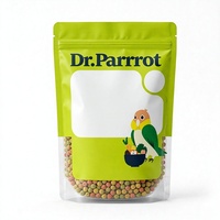 Sachet Doypack Personnalisé Imprimé en Plastique pour Aliments pour Animaux (Granulés de Fruits) pour Petits et Moyens Perruches