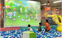 Proyector Interactivo de Piso/Pared para Centro de Juegos de Pequeña Empresa Software de Proyección 3D Juegos para Niños para Centros Comerciales