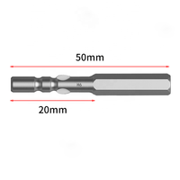 Haute qualité 4mm tige ronde 50mm longueur H5 H6 embouts de tournevis à tête hexagonale pour réparation électrique usage professionnel