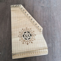 Vintage16 Strings Lyre Harp Musical Instruments for Sound Therapy Healing Sound Bath Tools Spiritual Therapy Acoustic Wave Rehab