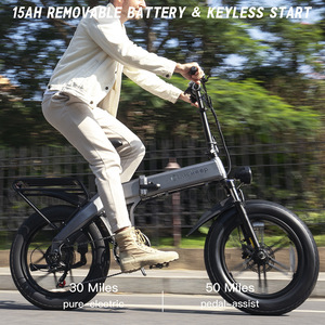 Nouveau vélo électrique pliant de batterie au Lithium sans brosse en acier de frein à disque de <span class=keywords><strong>50</strong></span> <span class=keywords><strong>km</strong></span>/<span class=keywords><strong>h</strong></span> 750w pour l'escalade de route de montagne - Product Image 4