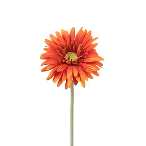 Wholesales Silk Gerbera Sun Flower Artificial Flowers In Bulk For Home Decor Decorative Flowers