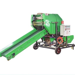 Presse à balles rondes Juncao <span class=keywords><strong>pour</strong></span> ensilage d'herbe géante, de tiges de maïs et de foin - Product Image 3