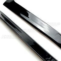 Heckfenster-Seitenspoiler-Flügel Canards Splitter für Volkswagen Golf 6 MK6 GTI GTR GTD 2008 2009 2010 2011 2012 2013