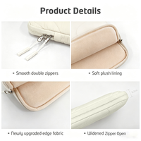 Housse matelassée pour ordinateur portable MacBook Air M5 13 15 pouces, étui de protection rembourré souple et léger, vente en gros, logo personnalisé