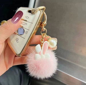 Nuevo Llavero de Peluche de Conejo 2026, Lindo Conejito Suave con Pompón, Ecológico y Duradero, Colgante Decorativo para Cartera y Bolso - Product Image 2