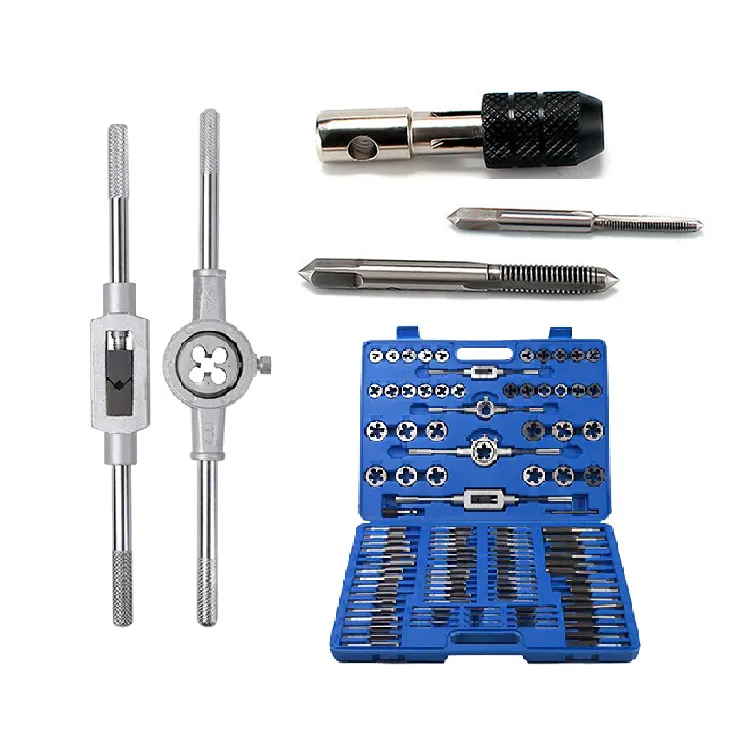 Spiral Machine Taps Special Thread Rolling Metric Dies Tap And Die Set For Stainless Steel