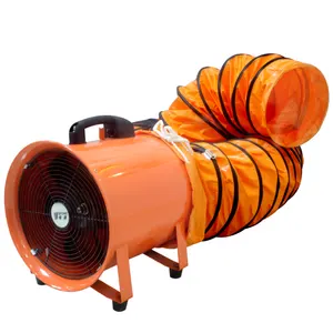 8 inç 220V taşınabilir havalandırma egzoz fanı kanallı fan esnek egzoz hava kanalı küçük hacimli havalandırma egzoz fanı