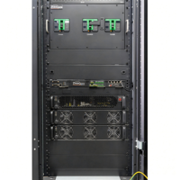 Armoire de distribution d'alimentation UPS intégrée 180 KVA haute efficacité certifiée ISO pour centre de données et informatique cloud