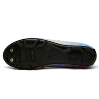 Chaussures de vélo professionnelles pour hommes, avec crampons autobloquants SPD, en EVA et PU, style décontracté, maille, semelle intérieure en nylon et carbone, pour l'été, OEM