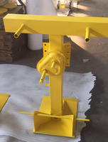 Le cric de stabilisation de remorque manuelle en acier à manivelle robuste capacité 50T le cric de stabilisateur de remorque de camion tient l'ascenseur réglable