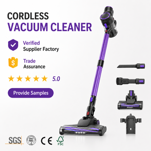 OEM 100W Cordless Stick Dry <b>Vacuum</b> Cleaner Rechargeable Wireless 0.8L Dust Cup Foldable Tube HEPA Filter Cyclone Home Cleaning - Product Image 2