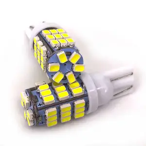 DC12V T10 W5W 42SMD 1206 3020 אוטומטי הפעל צד מנורת הנורה 2825 2827 158 168 194 13961 לוחית רישוי Led אור עבור יפן רכב