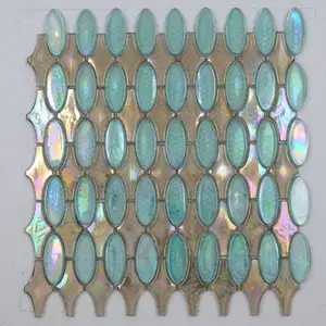 Fabricantes Por Atacado De Alta Qualidade Azulejo De Mosaico De Vidro De Cor Mista Para Piscina
