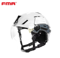 Casque tactique SAR léger et ignifuge en ABS FMA pour la recherche et le sauvetage, casque de sécurité réglable pour interventions d'urgence, modèle pour le patinage