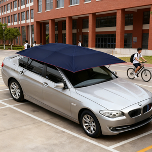 Tente de <span class=keywords><strong>camping</strong></span> paisible de haute qualité avec fenêtres en filet anti-insectes, un confortable parasol de voiture pour les amoureux de la nature - Product Image 2