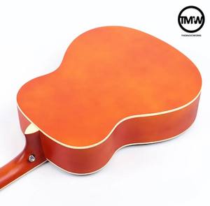 Genesis-Guitare acoustique en bois naturel de 37 pouces avec cordes en acier pour débutants et intermédiaires, yoga et Pilates - Product Image 3