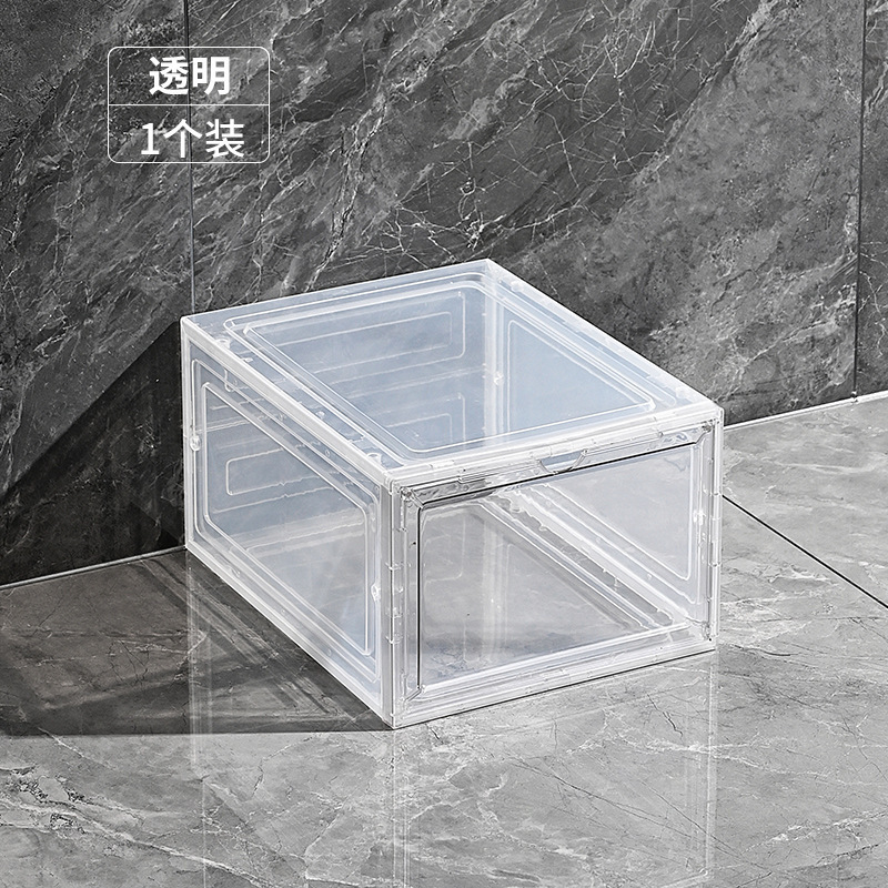 Transparent front-opening small door, 34.5*27*19cm