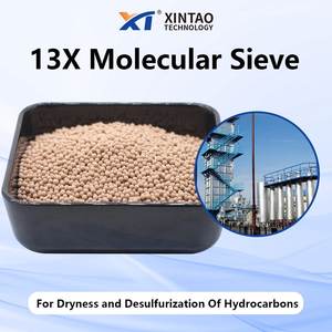 XINTAO 좋은 가격 제올라이트 1.6-H2O, CO2 및 탄화수소 제거를 위한 2.5mm 3-5mm 유형 13x 분자 체 - Product Image 4