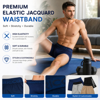 Cinta elástica natural duradera con logotipo personalizado para embalaje de regalos de doble cara, certificada por ASTM, resistente al desgaste, directo de fábrica
