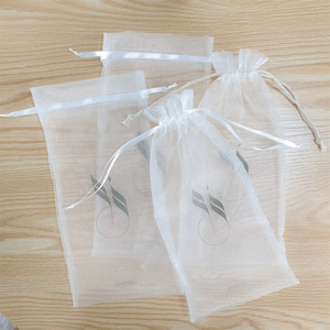 ถุงผ้าออร์แกนซ่าใสแบบมีเชือกผูกสำหรับใส่ของขวัญ ขายส่งราคาพิเศษ มีหลายขนาดให้เลือกตามสั่ง - Product Image 5