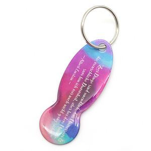 Porte-clés personnalisé pour chariot de courses, en métal, avec impression époxy, pour déverrouiller les chariots de supermarché (EURO, Livre, Quater) - Product Image 4