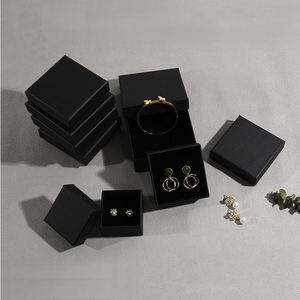 Pequeñas cajas de pendientes Kraft a granel Logotipo impreso personalizado <span class=keywords><strong>para</strong></span> tachuelas <span class=keywords><strong>y</strong></span> <span class=keywords><strong>aros</strong></span> Cartón ecológico - Product Image 5