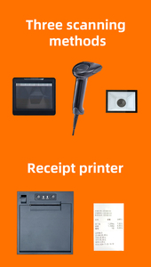 2025 New F2-ZT2 Windows hệ thống tiền mặt đăng ký 8 + 128 gam thiết bị đầu cuối máy in 58 Mét nhà hàng POS Máy tính để bàn - Product Image 6