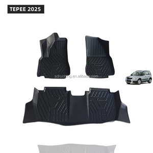 Alfombrilla de Coche Contorneada de TPE, Resistente a Fugas, de Alta Resistencia y Libre de Humos para Citroën <span class=keywords><strong>Berlingo</strong></span> Tepee 2025 LHD, Entrega Rápida - Product Image 1