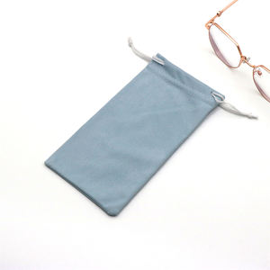 Zonnebril Tas Custom Print Logo Brillen Goedkope Zonnebril Zachte Doek Stof Microfiber Pouch Verpakking - Product Image 2