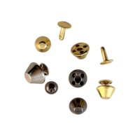 Rivets en alliage de zinc en gros - Accessoires tendance multi-usages pour vêtements, sacs et chaussures