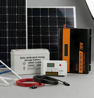 Kit solaire Plug-and-Play 600W avec batterie gel 250Ah et panneau solaire mobile pour activités de plein air et voyages
