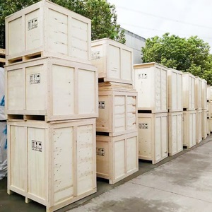 Cajas de Madera Fáciles de Usar y Resistentes, de Contrachapado, 55x75cm, con Correa de Acero, Hechas a Medida, Embalaje Resistente para Logística de Exportación - Product Image 1