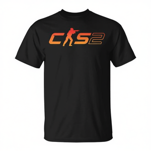 Camiseta Cs2 Game Esports, ropa informal negra para hombre - Product Image 2
