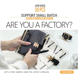 New Arrival dễ thương chất kết dính kế hoạch rõ ràng PVC Bìa tùy chỉnh Tạp Chí <span class=keywords><strong>mini</strong></span> 6 Nhẫn nạp A7 A6 A5 Nhật Ký rời lá Máy tính xách tay - Product Image 3