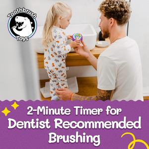 Temporizador de cepillo de dientes para niños, temporizador de 2 minutos para que los niños y bebés cepillen los dientes con luces y música - Product Image 6