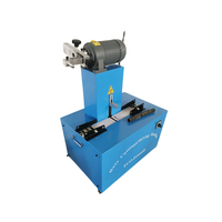 Machine de découpe et de dénudage de flexibles hydrauliques en caoutchouc à 4 couches, de 1/4 à 2 pouces, avec moteur, sans poussière