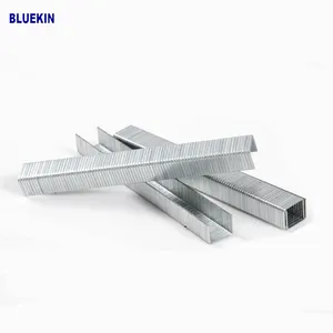 아연 도금 1006J/1008J/1010J/1013J/1016J 소파 스테이플 공압 건 부드러운 생크 스틸 가구 못 - Product Image 1