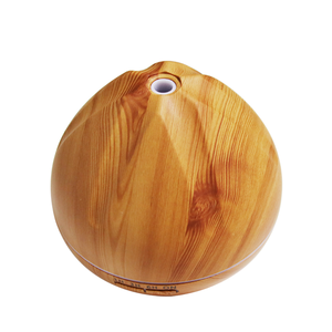 OEM Luxury Custom Home Appliance Cool Mist Portable Electric Aromatherapy Wood Grain Aroma Essential Oil Diffuser With Led Light - Product Image 4